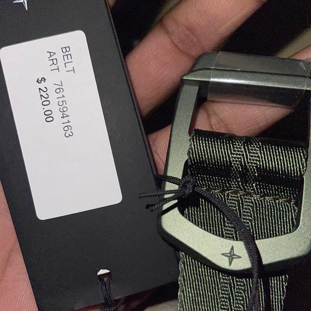 Stone Island designer belt